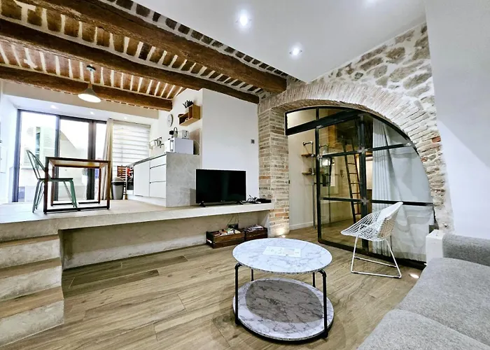 Le Bain Mediterraneen - Joli T2 Dans Le Vieil 昂蒂布